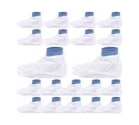 Protège-Chaussures d'Intérieur 20 Pièces Chaussons Antidérapants | Protection des Chaussures Pour Chantier, Musée, Salle Des Serveurs, Laboratoire, Hôpital, Lieu De Travail Et