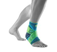Bauerfeind Chevillère de sport Sports - Gauche - Turquoise, Jaune Lemon - Taille M