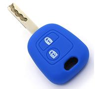 Protège n silicone Finest-Folia - Pour e voiture à 2 boutons bleu