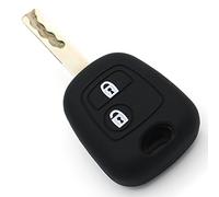 Protège n silicone Finest-Folia - Pour e voiture à 2 boutons Noir