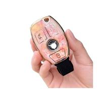 protège clé Voiture pour Benz ABCES Classe W204 W205 W176 W212 W213 AMG W177 GLC CLA Étui pour Clé De Voiture en TPU Accessoires(Orange)