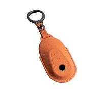 protège clé Voiture pour Benz ABCES Classe W204 W205 W212 W213 W176 GLC CLE CLA GLB GLC GLS AMG W177 W222 Étui pour Clé De Voiture(F-Orange Chain)