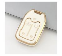 protège clé Voiture pour Chevrolet Silverado Sierra 1500 2500HD 3500HD Terrain Acadia 2020 2021 2022 Housse Clé Voiture À Distance Automatique en TPU(-AJ5A-bai)