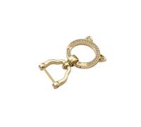 protège clé Voiture pour Peugeot 208 3008 308 508 408 2008 307 4008 Accessoires De Voiture pour Citroën C4 C3 C6 Cactus C8 Coque De Protection pour Clé De Voiture en TPU(Cat Ear Key Chain)