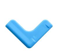 Protège-coins， Angle Anti-collision en Silicone for enfants, paquet de 4, meubles antichoc(Blu)