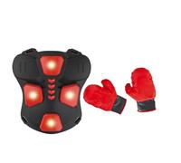 Protège-Corps de Boxe | Veste Interactive Lumineuse avec Gants | Équipement De Protection Boxe ,pour Jeu Et Entraînement en Famille À La Maison Activité Exercice
