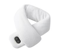 Protège-cou chauffants, conception réglable pour le, White | Conception ergonomique réglable, texture en polyester, adaptée à la randonnée en, flexible et par temps froid