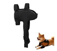 Protège-Coude Chien Protecteur Respirant Ajustable Chauffant pour Animaux | Manchon pour Membre Antérieur Pour Marche Quotidienne, Camping, Voyages de Nuit, Transports Voiture Avion, Sorties Urbai