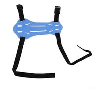 Protège-coude en caoutchouc pour tir à l'arc, protection de coude d'arc de chasse recourbée, performance fiable (bleu)