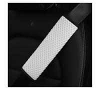 Protège Couverture De Protection D'épaule Voiture En Maille Respirante Ceinture Sécurité Intérieure Article Décoratif ceinture doux(WHITE)