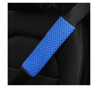 Protège Couverture De Protection D'épaule Voiture En Maille Respirante Ceinture Sécurité Intérieure Article Décoratif ceinture doux(Blue)