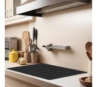 Protège-cuisinière - Protection Silicone Pour Plan De Travail - Protège Brûleur Appareil Garde Pour Vitrocéramique Induction Four Casserole Ustensile