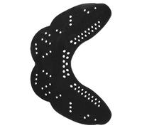 Protège-dents Anti-choc, Protège-dents Fin, Inoffensif, à Forte plasticité, pour la Boxe, le Football, le Basket-ball (Noir)