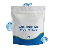 Protège-Dents Anti Ronflement - Attelle de Protection pour la Nuit - Garde Bouche Anti Ronflement Design Ouvert,pour le Sommeil la Chambre la Maison les Voyages le Camping l'Hôtel et la Nuit