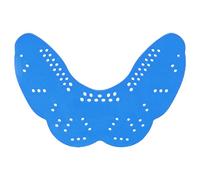 Protège-dents de sport, protège-dents court de boxe pour athlètes portables pour la boxe, le basket-ball, le football, le taekwondo, le hockey, la lutte, le football (Blue)