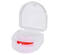 Protège-dents double face pour adulte, haute résistance aux chocs, accessoire de sport de de boxe, Taekwondo, matériau EVA de qualité alimentaire de qualité supérieure, blanc 5,7