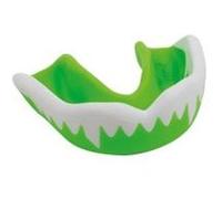 Gilbert Synergie Viper Protection dentaire de rugby pour enfant Vert/blanc