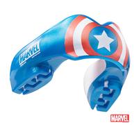 Protège-dents Safejawz Marvel Braces Captain America Bleu TU