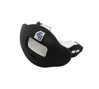 Protège-dents Shock Doctor 3300 Max Air Flow, 350102, BLK/WHT, One size (6yrs +)