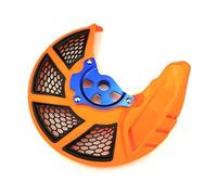 Protège Disque de Frein Convient pour YZ250F YZ450F YZ250FX YZ450FX 2014-2017, couvercle de Protection du disque de frein avant, Rotor(Orange)