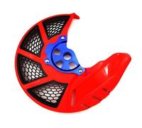 Protège Disque de Frein Convient pour YZ250F YZ450F YZ250FX YZ450FX 2014-2017, couvercle de Protection du disque de frein avant, Rotor(Red)
