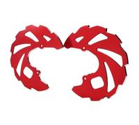 Protège Disque de Frein Couvercle de disque de Rotor de frein avant, protection adapté à Yamaha 700 700R YFZ450 YFZ450R YFZ450X YFZ450V 5TG-2514A-00-00(Red)