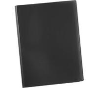 OXFORD Protège-Documents Initial A4 80 vues / 40 Pochettes Couverture Polypro Noir