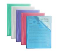 Protège-documents 2ND LIFE OXFORD polypropylène A4 20 pochettes - 40 vues couleurs assortis