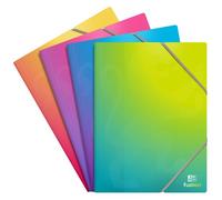 Oxford Porte vues School Fusion A4 avec élastiques - 80 vues - Assortis