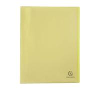 Protège-documents A4 - EXACOMPTA - Chromaline Pastel - 80 vues - 40 pochettes - Jaune