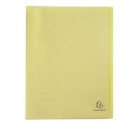 Protège-documents A4 EXACOMPTA Chromaline Pastel 80 vues - 40 pochettes Jaune