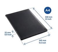 Protège-documents 'Ambassadeur', 10 pochettes, noir