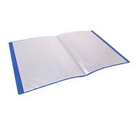Protège Documents Bleu Prémium 40 Vues 20 Pochettes