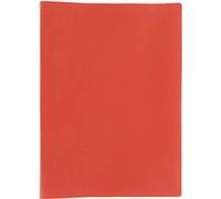 Protege Documents Couverture Souple Polypro 80v Rouge Rouge G