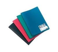 Oxford Protège-Documents Memphis A4 100 vues (50 pochettes) Couverture Polypro Noir