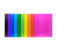 Protège-documents en polypropylène semi-rigide Iderama PP 160 vues - A4 - Couleurs assorties
