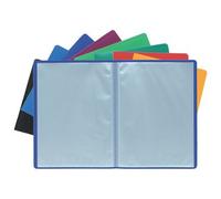 Exacompta Protège-documents Polypro A4 20 pochettes (40 vues) Bleu