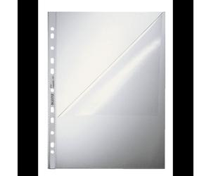 Protège-documents Leitz 47970000 en polypropylène transparent format portrait 230x305mm épaisseur 1mm