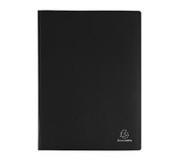 Protège-documents Opak Exacompta polypropylène A4 100 pochettes - 200 vues - Noir
