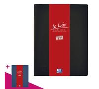 Protège-documents Oxford Le Lutin Classique PVC opaque A4 30 pochettes - 60 vues - noir