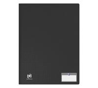 Protège-documents Oxford Memphis A4 60 vues / 30 pochettes couverture polypro noir