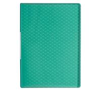 Esselte - Porte-vues A4 avec 60 Pochettes, Capacité 120 Feuilles, Rangement & Présentation de Documents, Maison / Bureau, Motif Texturé, Gamme Colour'Breeze, Corail, 628443