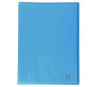 Protège-documents Polypropylène Semi-Rigide 24 x 32 cm - 20 vues - Azur