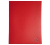 Protège-documents Polypropylène Semi-Rigide 24 x 32 cm - 40 vues - Rouge Rouge G