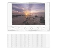 Protège-Documents Pour Classeur | 10 Pièces Format A7 Pages Protectrices Pour Classeur 6 Anneaux | Pochettes Transparentes | Pour Cartes Photos Dessinateurs Papeterie Bureau Étudiants Artistes