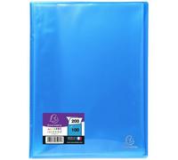 Protege Documents Soude - 21 X 29.7 - 80 Vues - Pochettes Crital Lisses - Turquoise