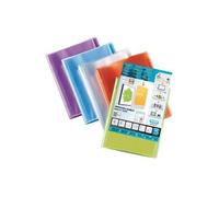 OXFORD Protège-Documents Polyvision A4 120 vues / 60 pochettes Couverture Polypro Bleu