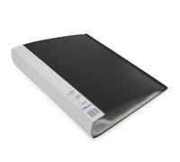 Waytex Protège documents 931336N A4 160 vues Polypropylène opaque Dos 6 cm 80 pochettes Noir