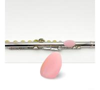 Protège-Doigt Flûte Silicone Antidérapant Vert(Pink) | Design ergonomique, réduit la fatigue, idéal pour longues , vibrante