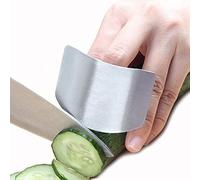 Protège-doigts en acier inoxydable pour couper les légumes - Protection pour couper en dés et trancher dans la cuisine